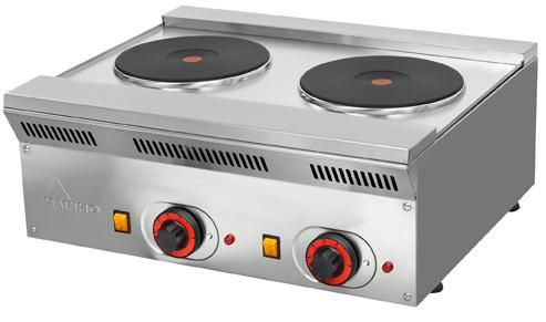 Elément 2 plaques électriques gamme 500 Ecoline