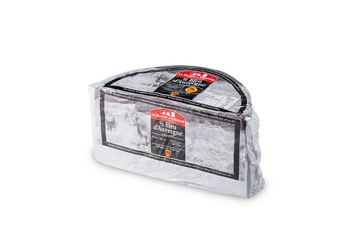 LA MAISON DU FROMAGE Bleu d'Auvergne AOP 1/2 meule