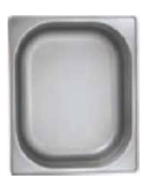 METRO PROFESSIONAL Bac gastro inox GN 1/2 H.10 cm plein sans anses