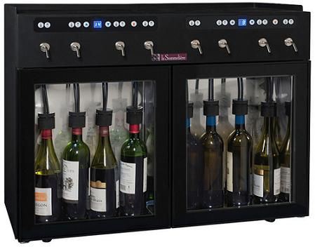 Distributeur de vin au verre DVV8 8 bouteilles La Sommelière