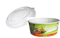 30 barquettes salade + couvercle 75 cc