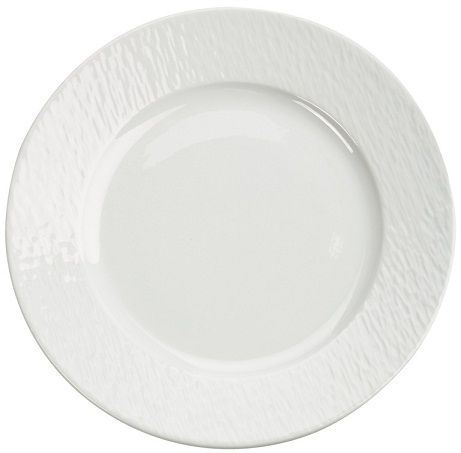 Assiette plate ronde Tao blanc 27 cm Sarreguemines