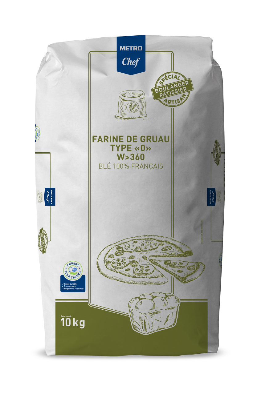 METRO Chef Farine de gruau T00 10 kg