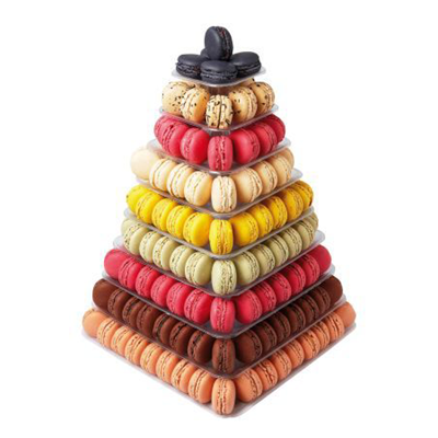 Pyramide 9 Etages Pour 210 Macarons Matfer Metro Pyramide 9 Etages Pour 210 Macarons Matfer Metro