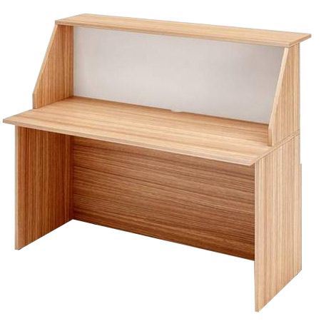 Banque d'accueil module haut L.140 cm Musa noyer