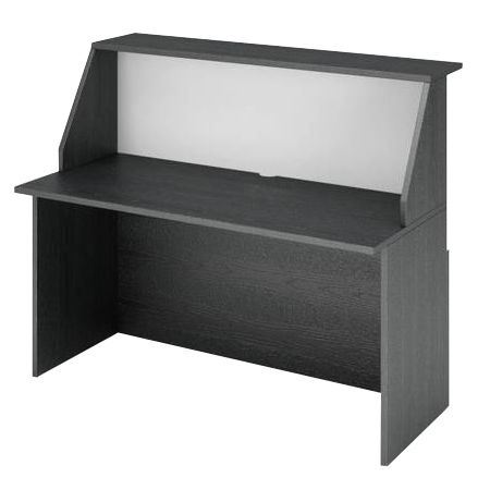 Banque d'accueil module haut L.140 cm Musa noir