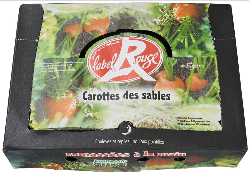 Carotte des Sables Label Rouge catégorie 1 France 5 kg
