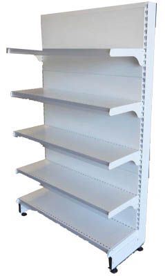 Tête de gondole B4 H.164 x L.100 x P.30 cm Europ'Metal