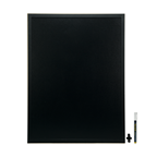 Securit Ardoise Woody 60 x 80 cm noir avec 1 feutre