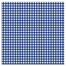 Plateau de table Select carré Vichy bleu 70 x 70 cm SM France - 053476