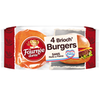 La Fournee Doree Pain hamburger brioch'burger 250 g