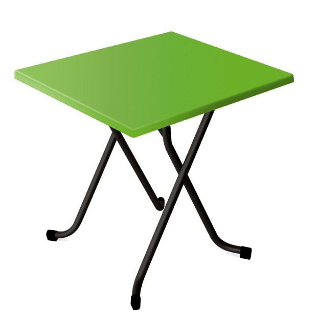 Table de terrasse Alsace vert 60 x 60 cm SM France - 055577