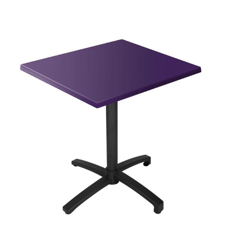 Table de terrasse Eva violet 60 x 60 cm SM France - 055569
