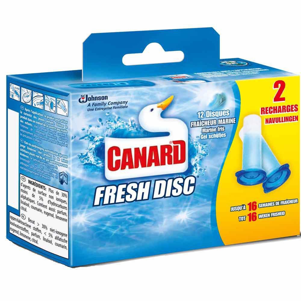 Recharge Fresh Disc fraîcheur marine x 6 Canard