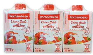 Rochambeau Crème fluide UHT 30% 3 x 20 CL
