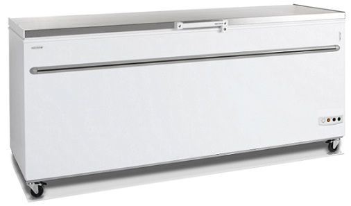 Congélateur coffre CC700S 675 L inox Tefcold