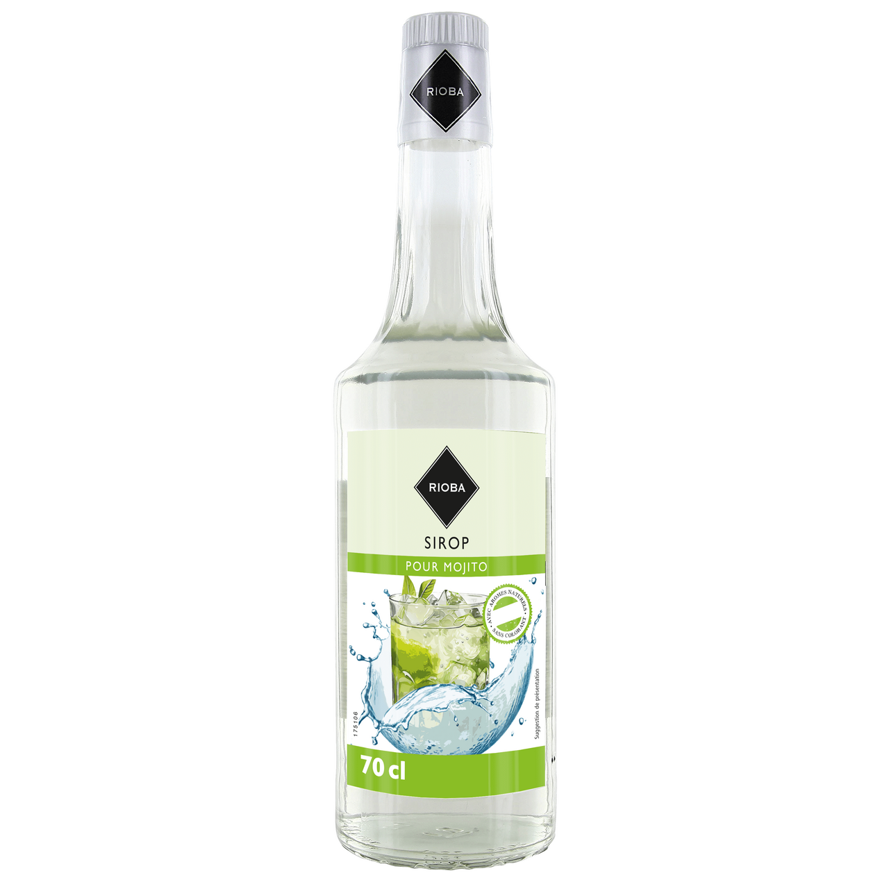 RIOBA Sirop mojito 70 cl verre perdu