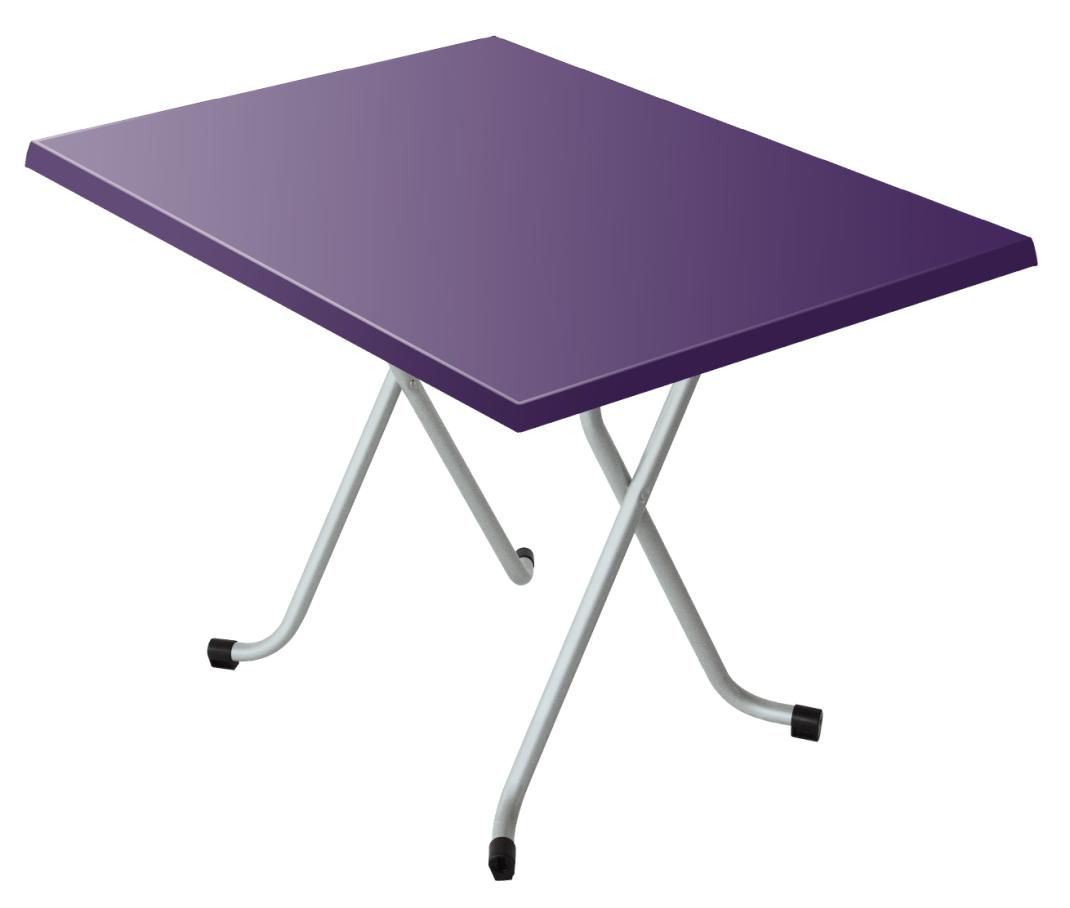 Table de terrasse Alsace violet 110 x 70 cm SM France - 054044