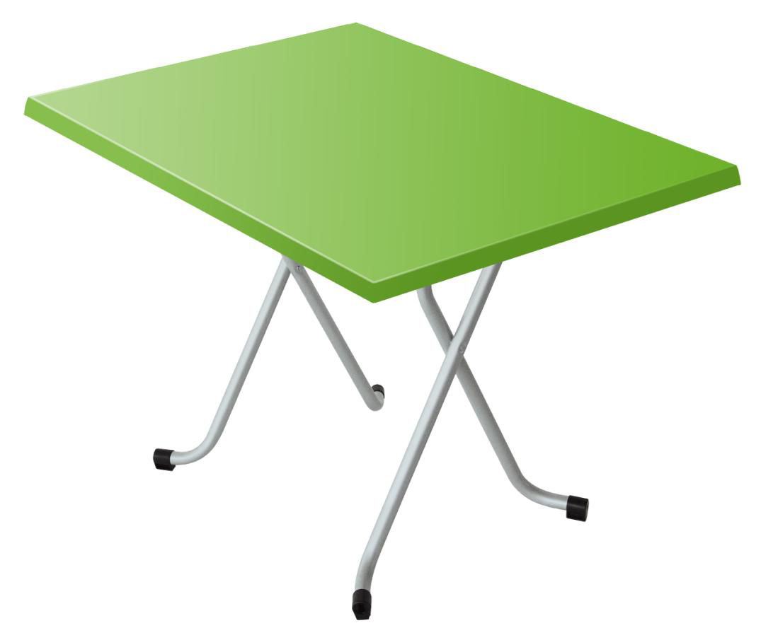 Table de terrasse Alsace vert 110 x 70 cm SM France - 054048
