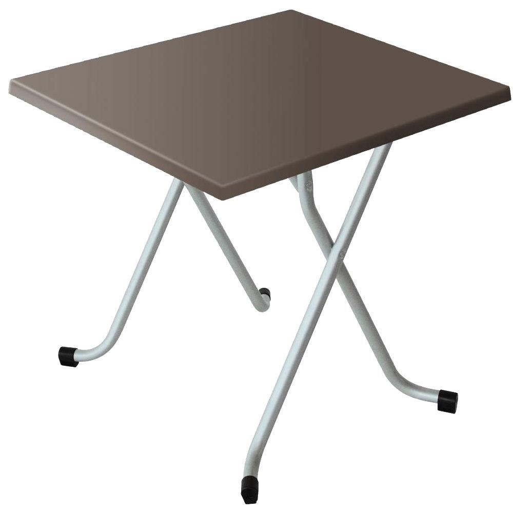 Table de terrasse Alsace taupe 60 x 60 cm SM France - 054054