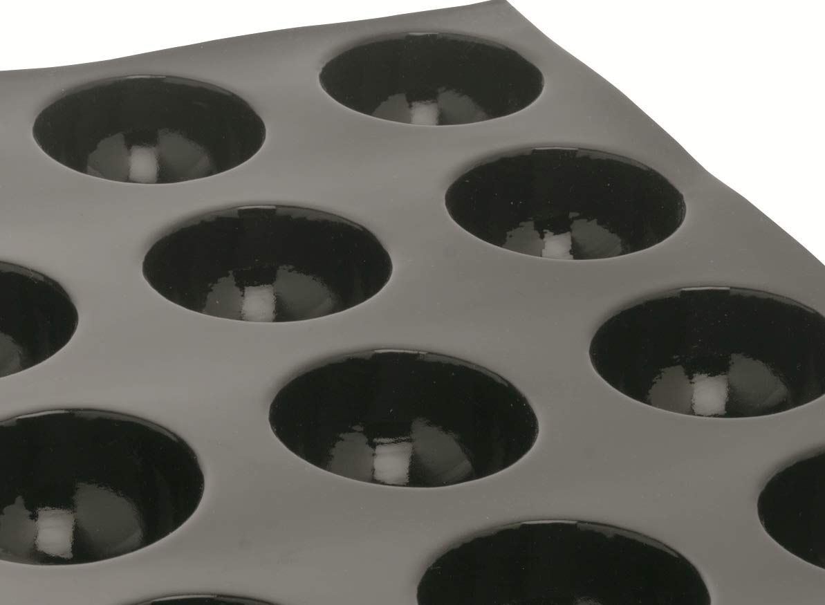 Moule silicone 24 demi sphères GN1/2 Flexipan® Matfer