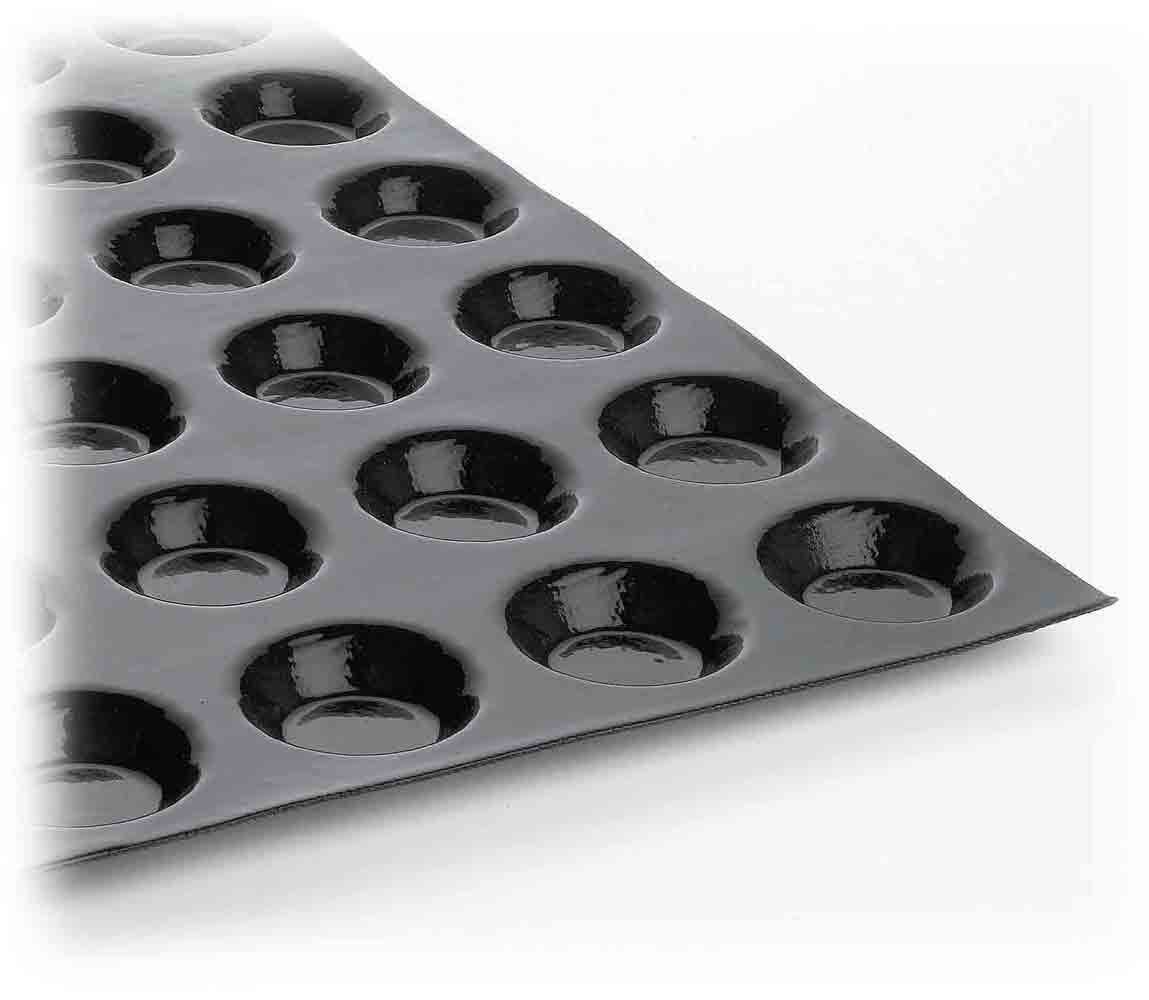Moule silicone® 48 mini-quiches GN1/2 Flexipan® Matfer