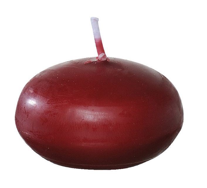 Bougie flottantes bordeaux x 20