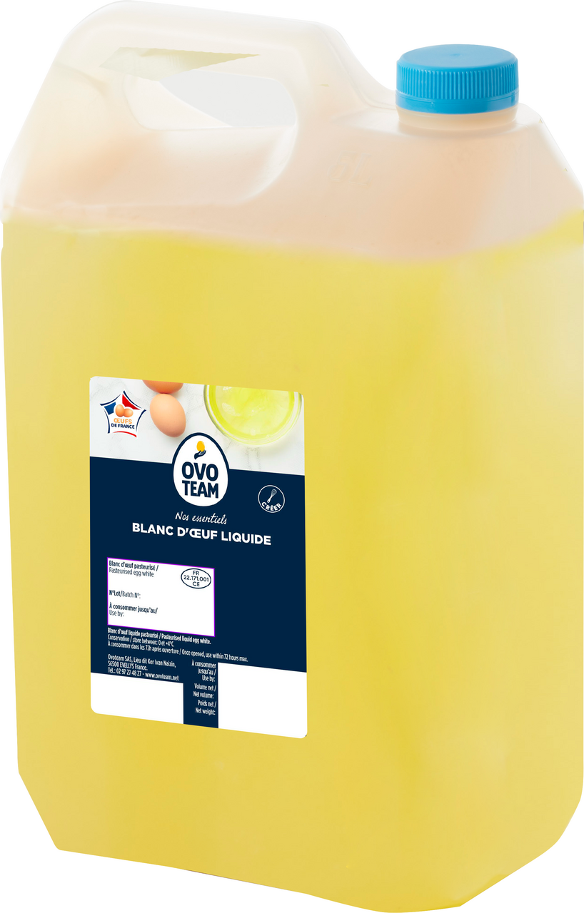 OVOTEAM Blanc d'oeuf liquide 5 kg