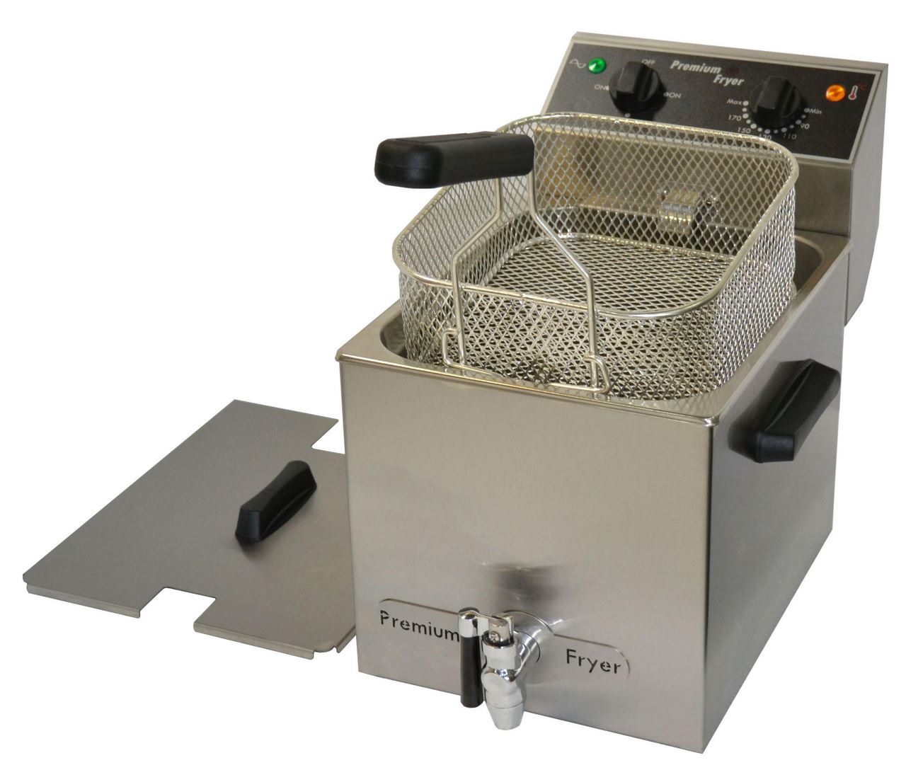 Friteuse électrique avec vidange 8 L