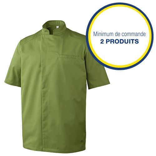 Veste de cuisine homme vert Mikasi T.XXL