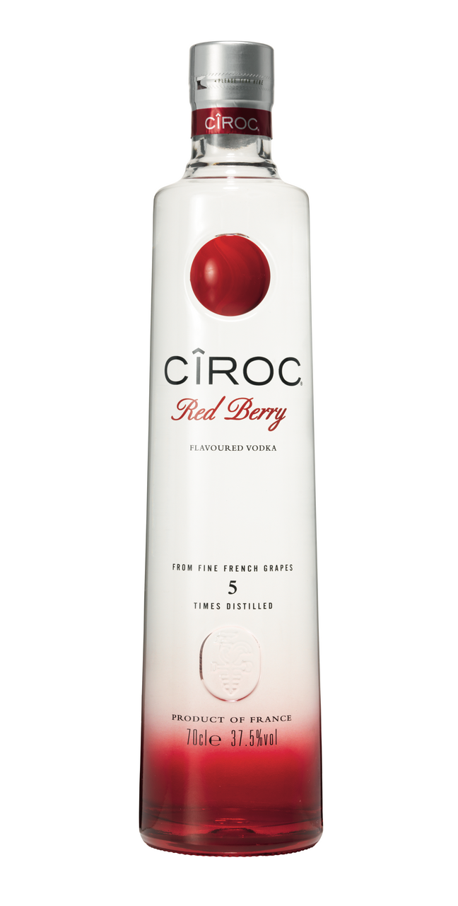 Ciroc Vodka Red Berry 37.5% 70 cl