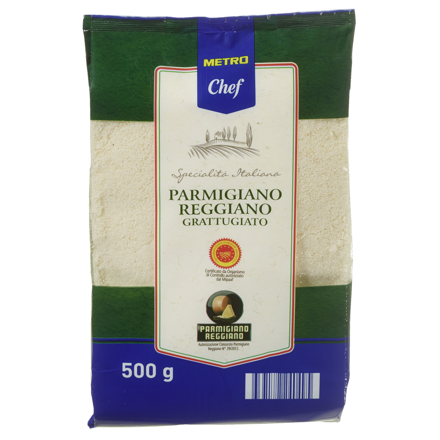 METRO Chef Parmigiano Reggiano râpé AOP 30% MG 500 g
