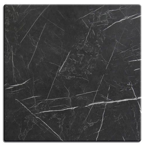 Plateau de table Style ardoise carrée 70 x 70 cm SM France - 057207