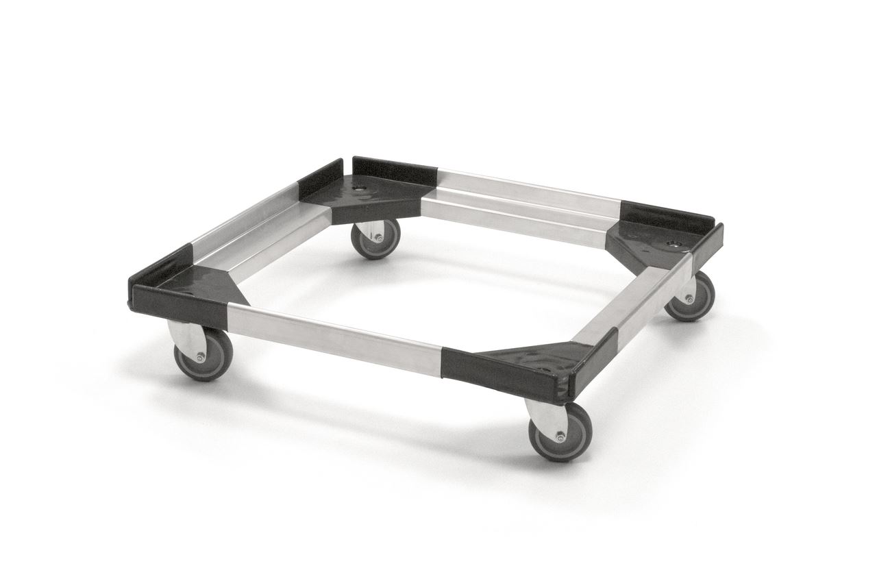 Socle rouleur ABS et aluminium genius 50x50