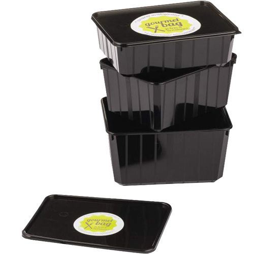 Barquette alimentaire Gourmet bag 1.10/1.35/1.8 L x 25