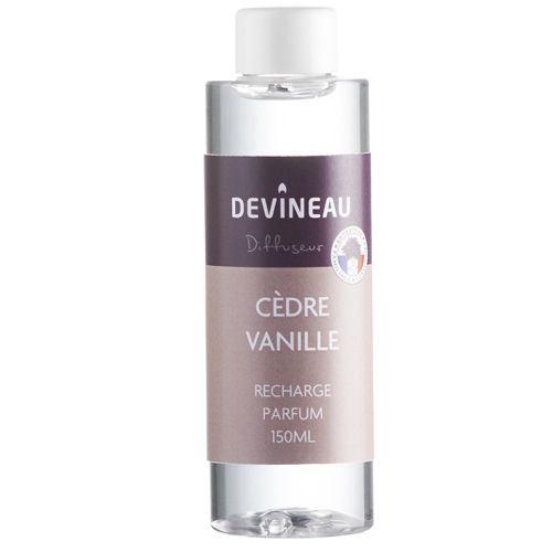 Recharge diffuseur parfum cèdre vanille 150 ml