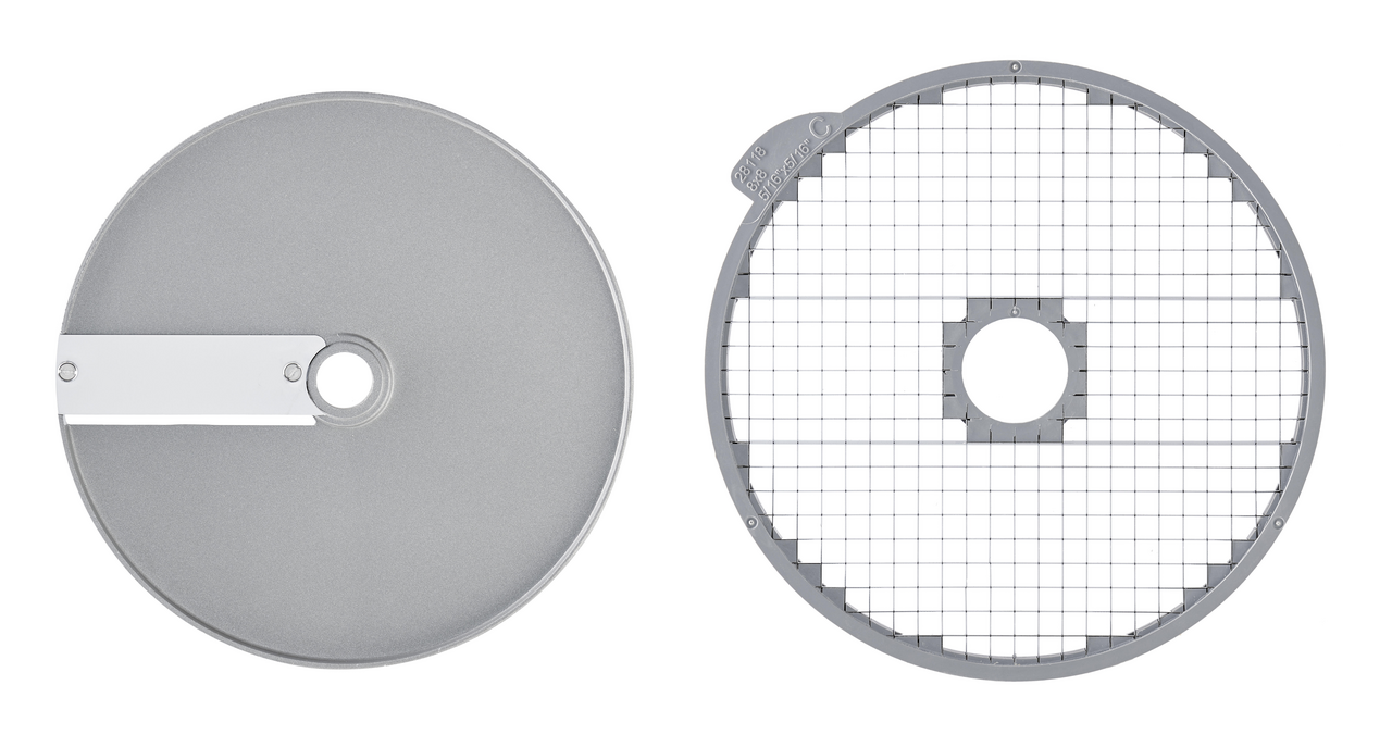 robot coupe Disque macédoine 8 x 8 mm