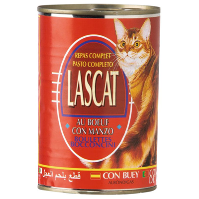 Boulettes Au Boeuf Pour Chat 6 X Boites 1 2 Lascat Metro