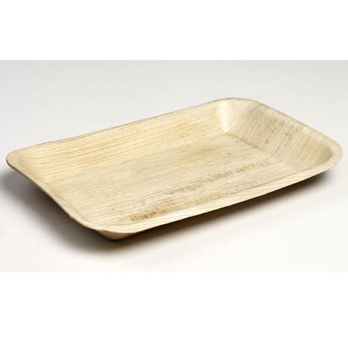 Assiette Solia Palmier rectangulaire 240 x 160 mm x25
