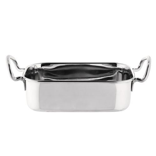 Mini-plat inox rectangulaire x 3 In Situ