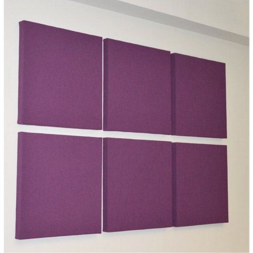 Panneau acoustique ISAPAN à coller mur ou plafond 600 x 600 mm (coloris au choix)