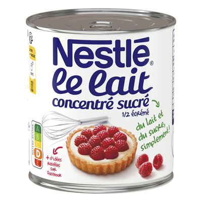 Lait Concentre Sucre 397 G Nestle Metro