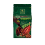 Cacao Barry Chocolat noir de couverture Excellence 55% cacao en pistoles 5 kg