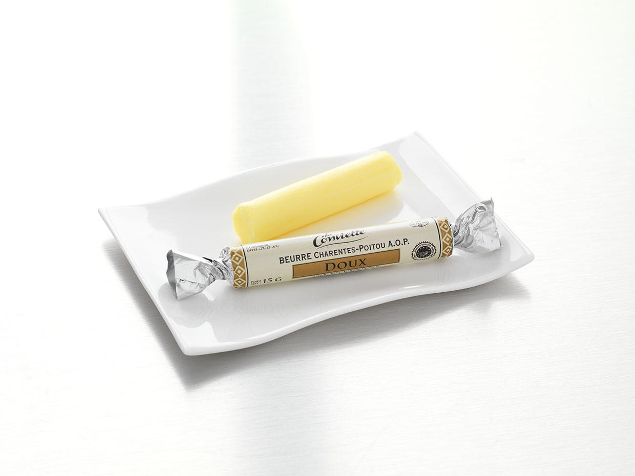 Conviette Beurre doux AOP bâtonnet 30 x 15 g soit 450 g
