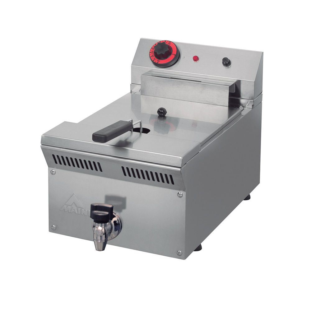 Friteuse 8 L électrique Eco line 500 avec vidange