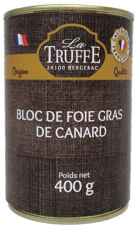La Truffe Bloc de foie gras de canard 400 g