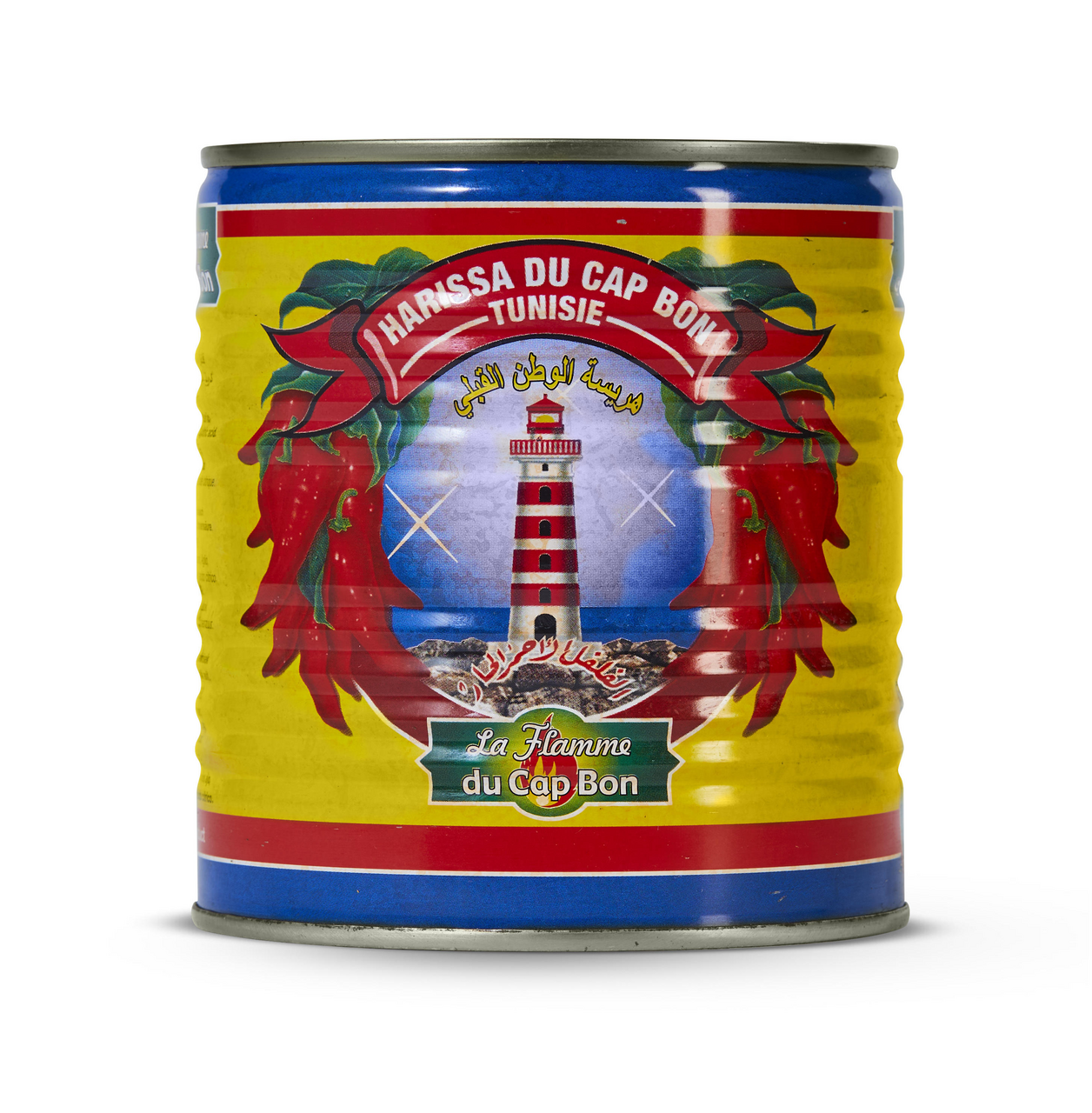 La Flamme du Cap Bon Sauce harissa boîte 4/4 760 g 