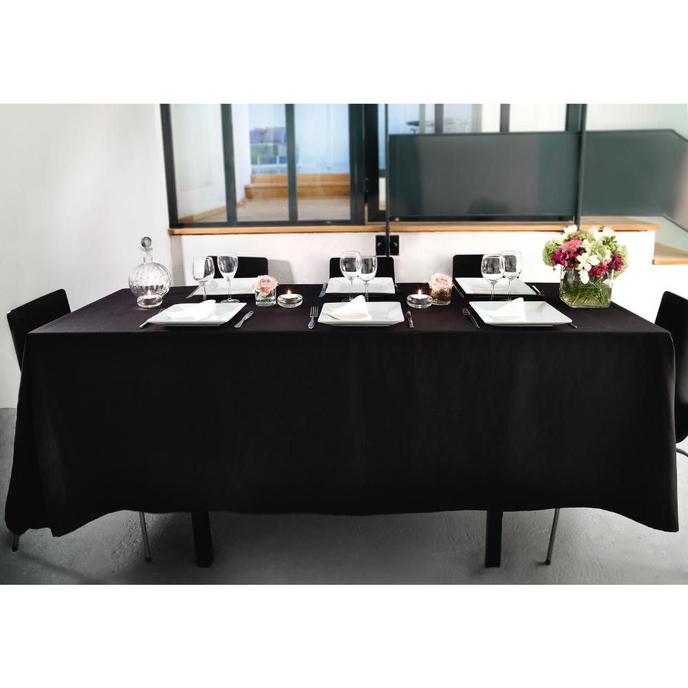 Nappe noir 200 x 300 cm H-Line