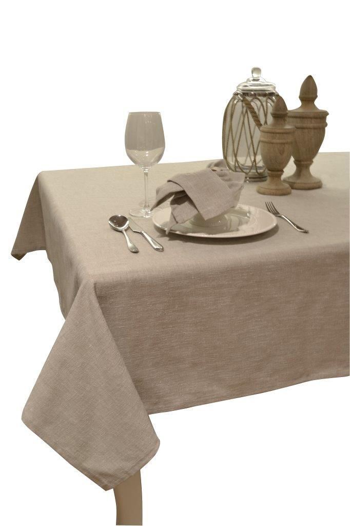 Nappe Lenzee naturel 150 x 150 cm H-Line