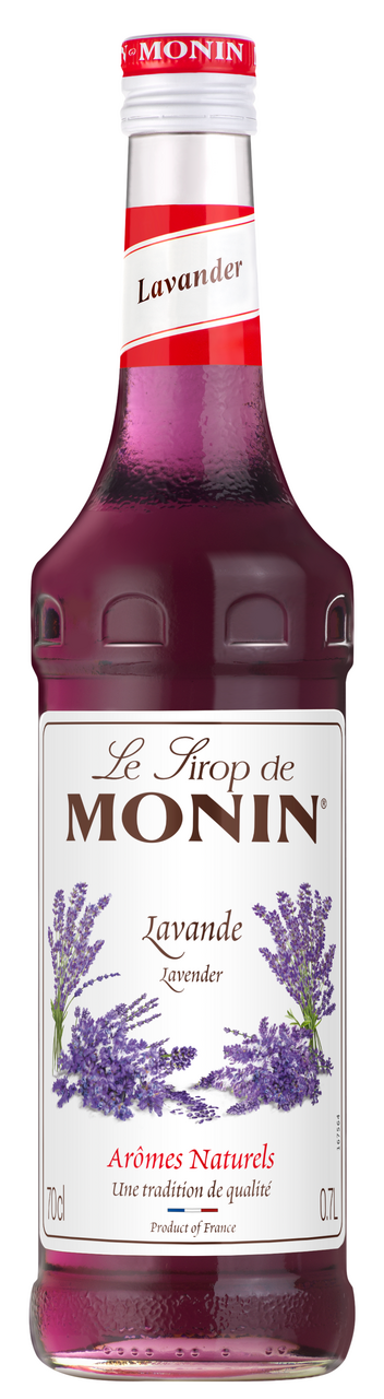 Monin Sirop de lavande 70 cl verre perdu